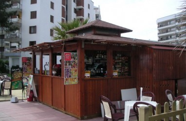 Copacabana beach bar