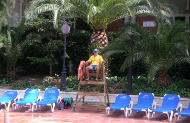 Malibu lifeguard chair