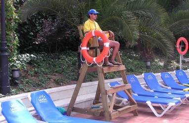 Malibu lifeguard chair